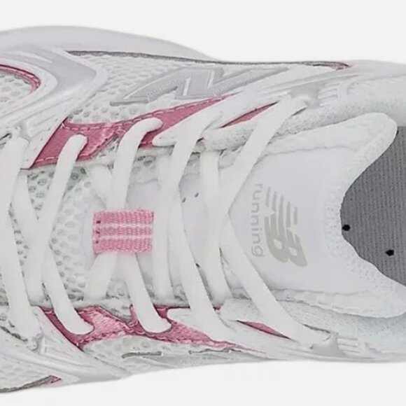 NEW BALANCE 530 Sneakers in White Pink Metallic Size 10 Brand New in Box main image 4